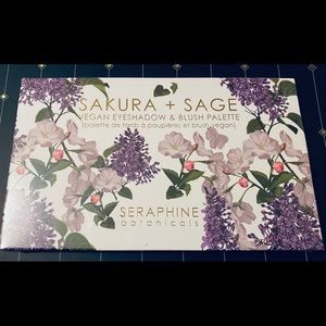 Sakura & Sage Vegan Eyeshadow+Blush Palette